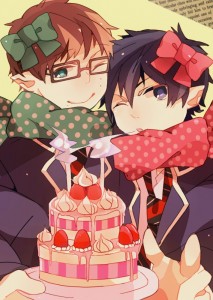 Создать мем: аниме подборка, с днем рождения в стиле аниме, аниме арт happy birthday