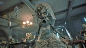 Создать мем: жуткие куклы, кукла беневиенто resident evil 8, кукольница резидент