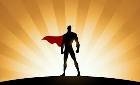 Create meme: superheroes background, the silhouette of a superhero, superheroes