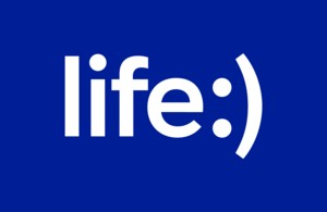 Create meme: mobile operator life Belarus, life is a communication operator, The life logo