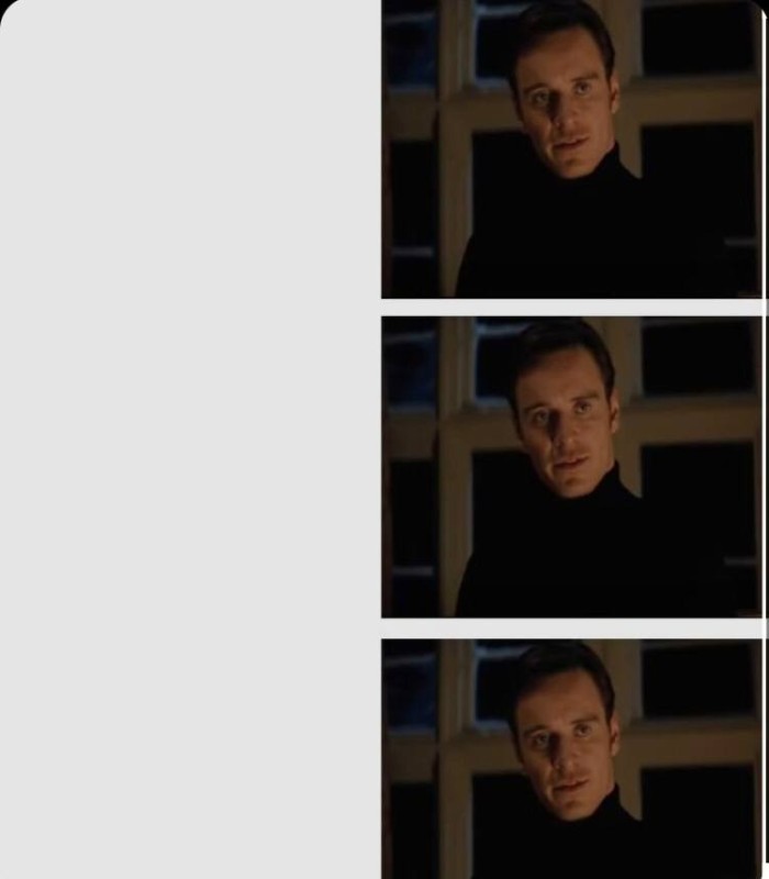 Create meme: meme with Fassbender, meme perfectly, I want to see this meme
