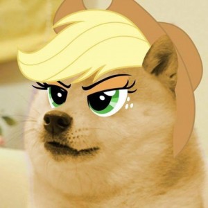 Create meme: such, my little pony, dogecoin