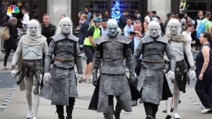 Create meme: walkers from game of thrones, cosplay game of thrones white Walker, White Walker