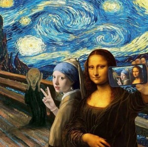 Создать мем: картины популярные, Картина, Мона Лиза