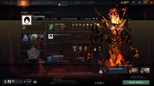 Создать мем: 500 ммр, 3к ммр дота, shadow fiend dota 2