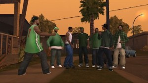 Create meme: grove street gang, GTA San Andreas grove street gang