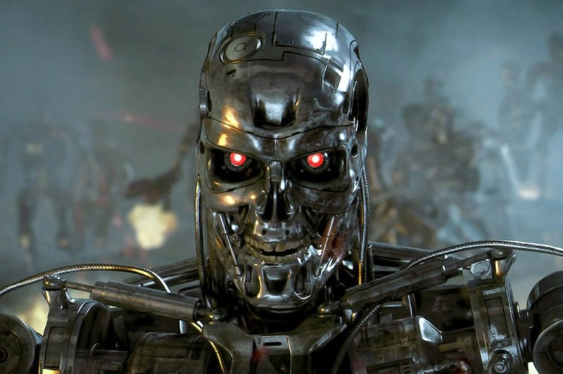 Create meme: Terminator 3: Rise of the Machines, robot terminator, rise of the machines terminator
