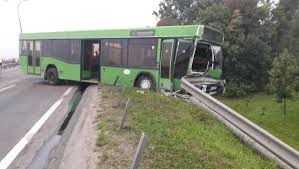 Create meme: maz bus, bus , bus accident