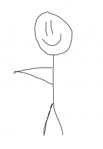 Create meme: stick figure, figure