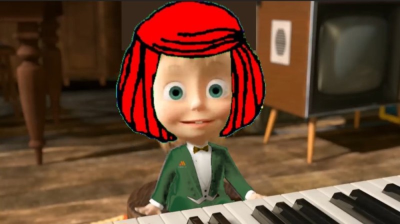 Create meme: Masha and the Bear Episode 19 orchestra rehearsal, Masha and the Bear Season 1 Episode 19 Orchestra Rehearsal, Cartoon Masha and the bear machine fairy tales