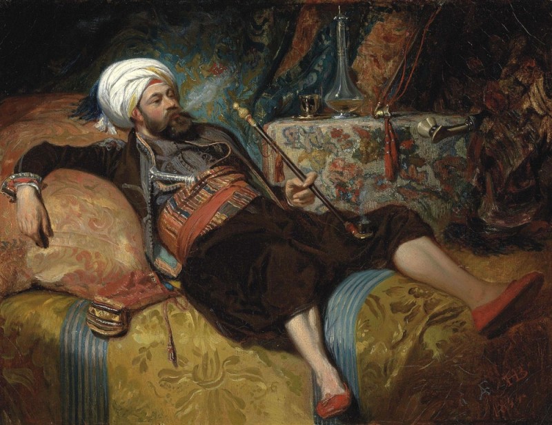 Create meme: oil painting , the Ottoman Empire , eunuchs in the Ottoman Empire