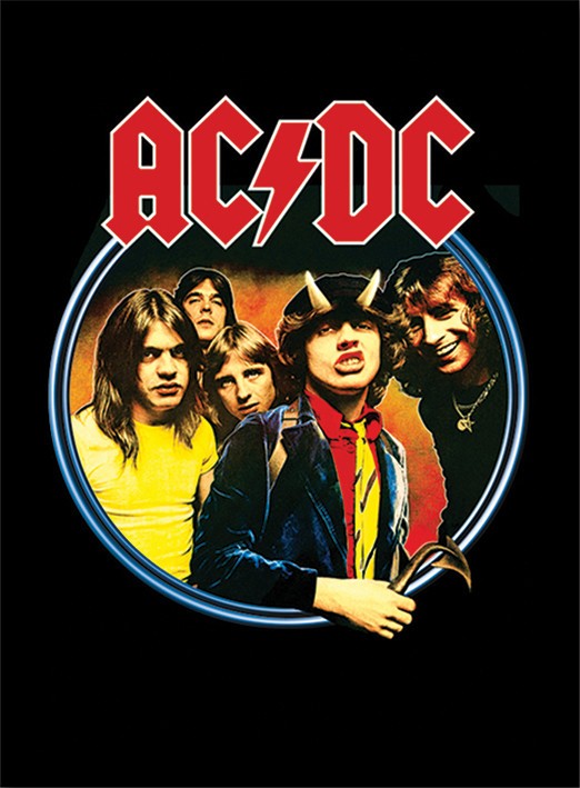 Создать мем: ac dc poster, ac/dc группа логотип оригинальный, ac/dc highway to hell 1979 обложка