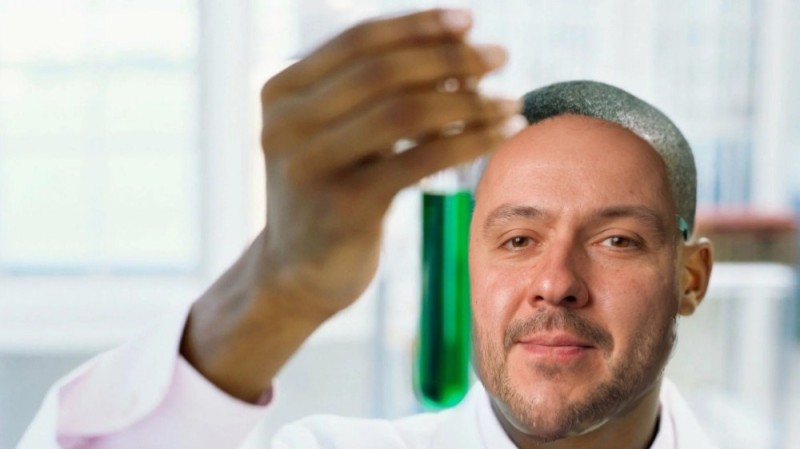 Create meme: the negro scientist, meme creator, a negro with a test tube