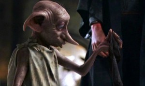 Create meme: master gave Dobby a sock, now Dobby is free, Dobby Harry Potter, Dobby is free