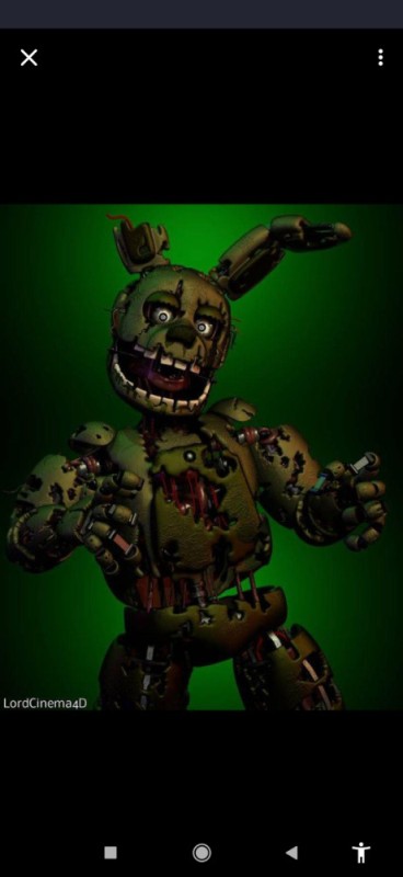 Create meme: five nights with freddy 3 springtrap, five nights at freddy's 3, springtrap art