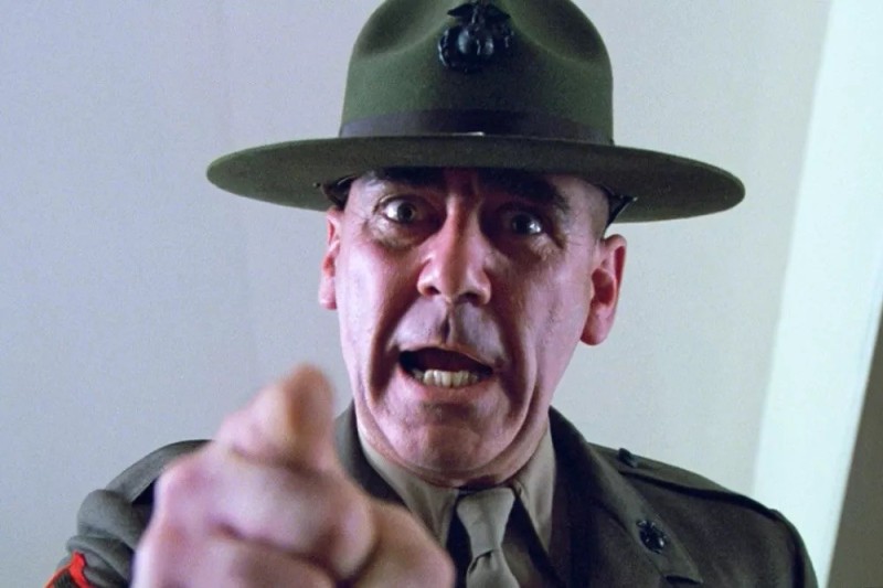 Create meme: full metal jacket Sergeant, full metal jacket , if ARMA