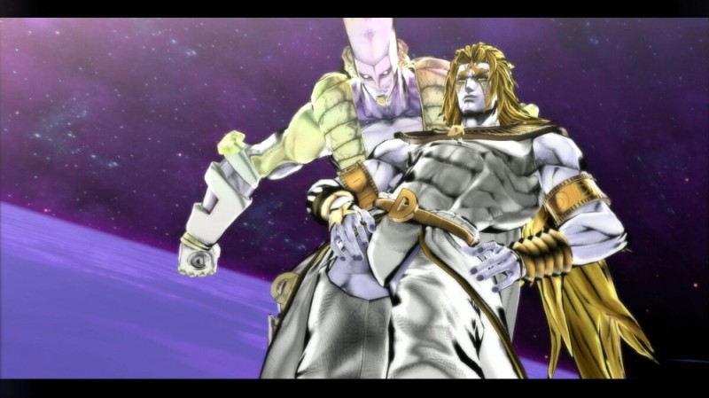 Create meme: dio over heaven, jojo dio Brando, the world over heaven jojo