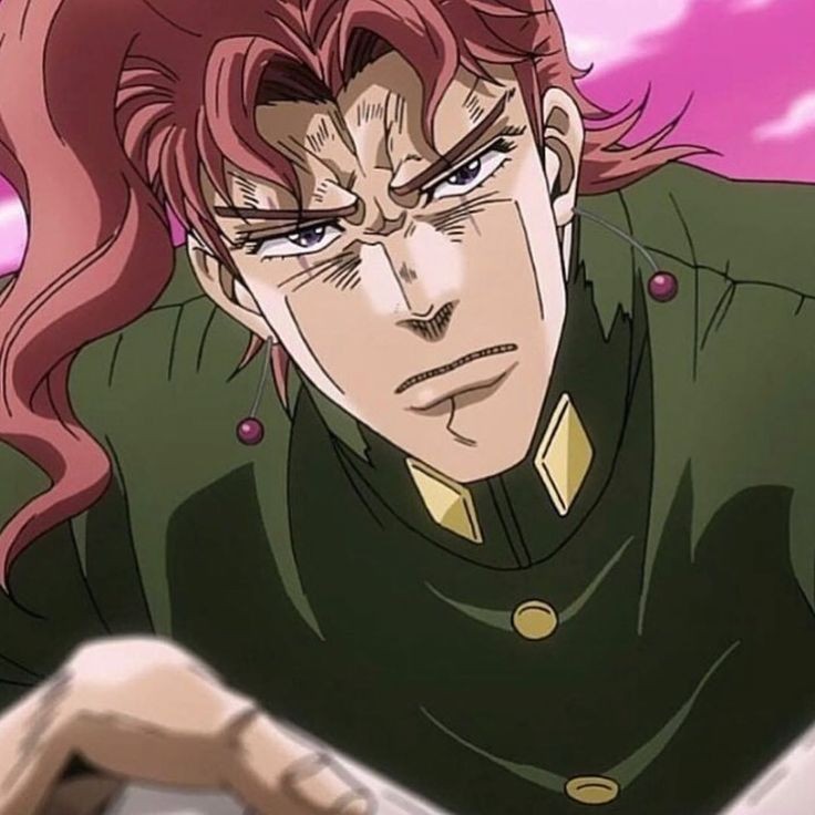 Создать мем: джоджо какёин, кокейн джоджо, kakyoin noriaki