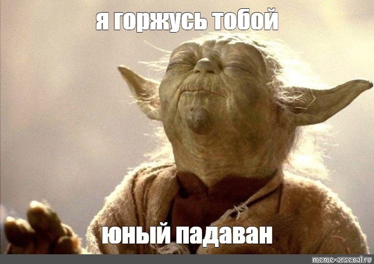 Create meme: master Yoda meme, yoda padawan, Yoda meme