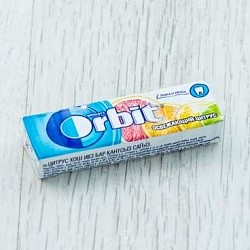 Create meme: chewing gum , sugar-free chewing gum , orbit chewing gum 
