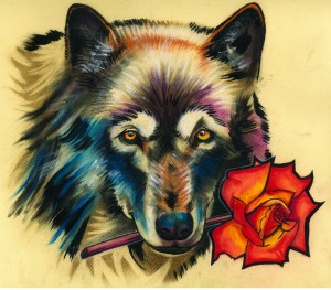 Создать мем: timber wolf, волк в профиль, абстракция волк